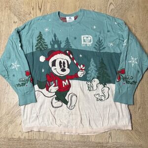 Disney Parks XXL‎ Spirit Jersey Mickey Mouse Holiday Christmas Sweater
